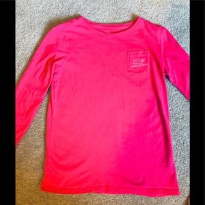 Vineyard Vines Girls Long-Sleeve Whale Shirt